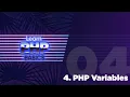 04 - PHP Basics