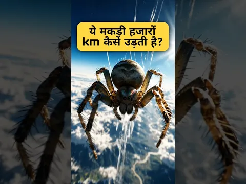 ये मकड़ी हजारों km कैसे उड़ती है? By Right To Shiksha