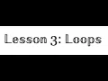 Lesson 3 Ruby Programming Loops