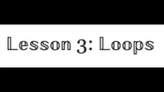 Lesson 3 Ruby Programming Loops