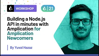 Building a Node js API with Prisma in minutes using Amplication - Yuval Hazaz Prisma Day 2021