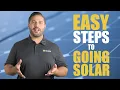 Solar Panels Installation Process Easy Steps To Going Solar Steps for Installing Solar Panels
