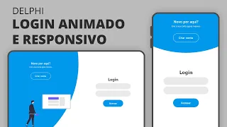 Tela de login responsiva e com recursos de animação no Delphi Mobile