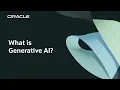 What is Generative AI