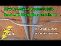 EMT Conduit Bending Four Point Saddle Bend with Multipliers Shrink No Charts or Apps