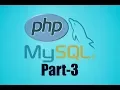 PHP Tutorial 3 - How to create a user data input form of php tutorial