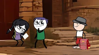 فشارة و جزرا في مدرسة حارة الصغيرين الاستاذ سلطان افلام تون الحلقة 4 