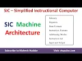 2 SIC - Simplified Instructional Computer Architecture System Software by Dr Mahesh Huddar