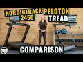 Peloton Tread vs NordicTrack 2450 Treadmill Comparison