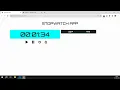Stopwatch App HTML CSS JS Bootstrap