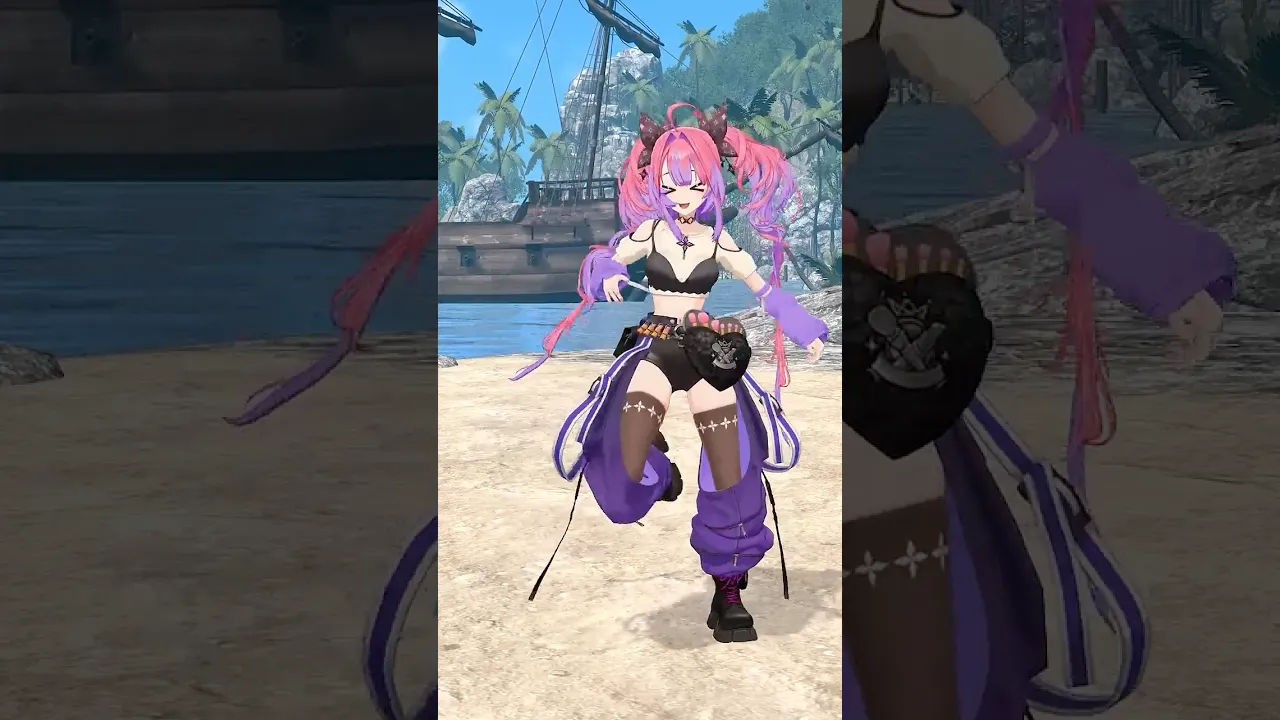 夜の踊り子ダンス【#綺々羅々ヴィヴィ】#vtuber #hololive #dance #shorts