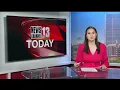 Stella Porter anchoring breaking news fire