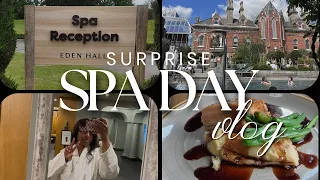 SURPRISE SPA DAY VLOG at EDEN HALL Karen C