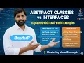 Abstract Classes vs Interfaces in Java Ultimate Explanation with Real-Life Examples