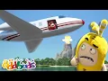 Download Lagu Fuse on a Plane | Oddbods Cartoons | Funny Cartoons For Kids