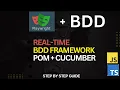How to Structure Playwright Cucumber BDD Framework from Scratch Page Object Model Part 1