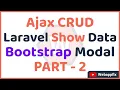 Laravel Ajax Crud Tutorial Bootstrap Modal Append Data List Data Without Page Refresh PART - 2