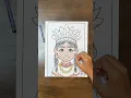 Native American Girl Coloring Page American Indian Girl Coloring Page