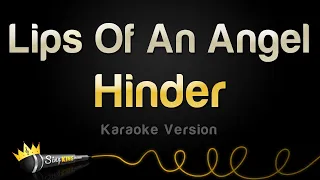 Download Hinder - Lips Of An Angel (Karaoke Version) MP3