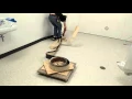 Vinyl base roll installation made easy