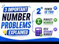 Leetcode Problems in C Power of Two Perfect Number Self Dividing Number