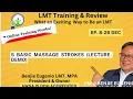 Ep 8-26 5 Basic Massage Strokes Lecture-Demo