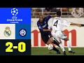 Real Madrid vs Inter de Milán UCL Group Stage 1998/99 - 1st Leg ● Highligths (16/09/1998)