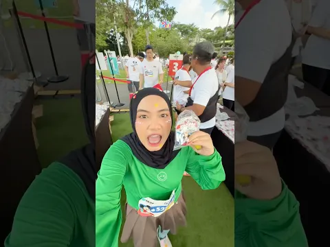Seru banget, Disney Run pertama ku !!