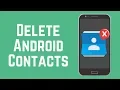 Download Lagu How to Delete One or More or All Contacts on Android