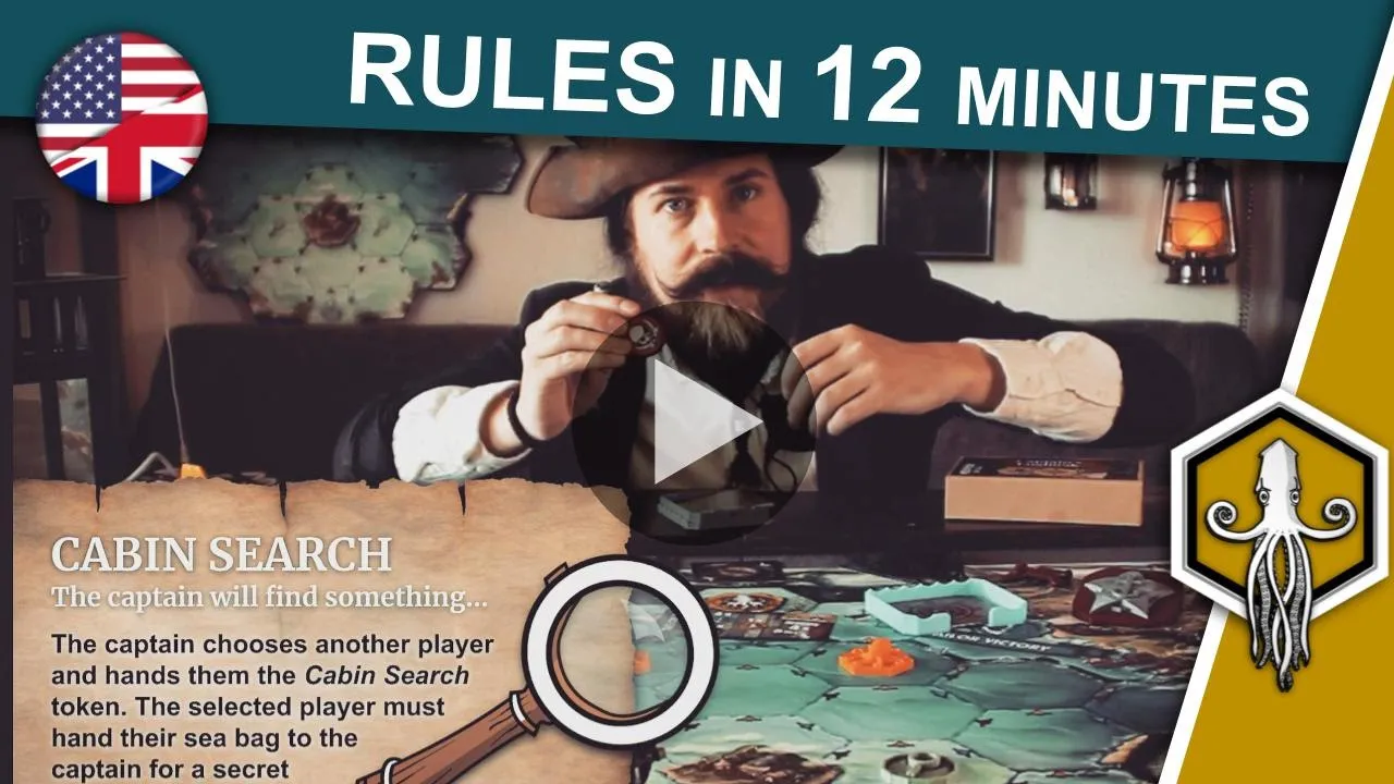 FEED THE KRAKEN - Quick rules in 12 minutes