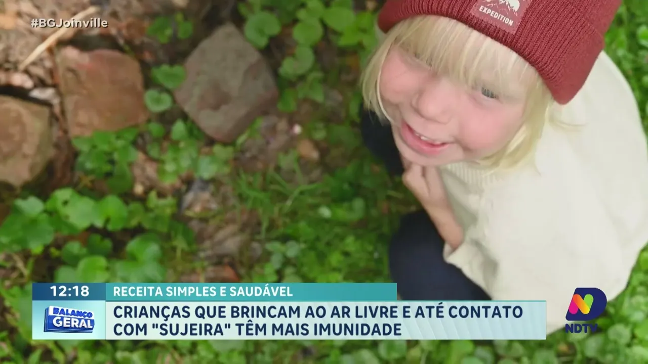 A 'vitamina S' dos pequenos: sujeira e contato com a natureza fortalecem o sistema imunológico