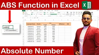 ABS Function in Excel Absolute Number