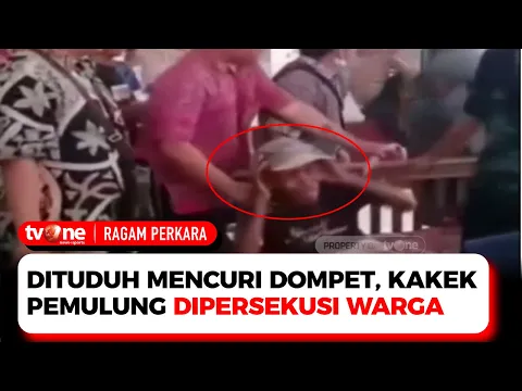 Dituduh Mencuri Dompet, Kakek Pemulung Dipukuli Warga