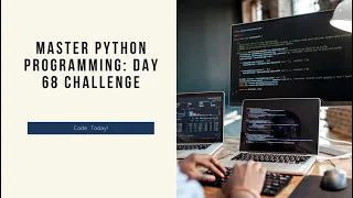 Day 68 of 100 Days Python Coding Challenge Transforming Strings in Python String Manipulation