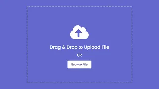 How to make Drag and Drop File Upload using JavaScript and PHP