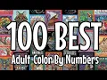 Flip Through 100 Best Adult Color By Numbers Sunlife Drawing