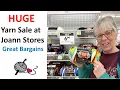 HUGE YARN SALE at Joann Fabric and Craft Stores - Great Bargains