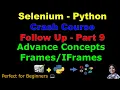 Learn Selenium with Python in 2025 Part 9 - Extension Advance Concepts Of Hindi