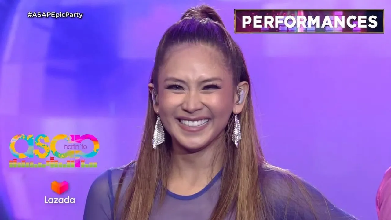 Sarah Geronimo's epic performance of Lizzo's "About Damn Time" on ASAP Natin 'To