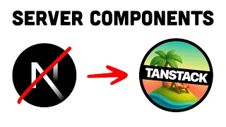 This is WAY better than NextJS TanStack Server Components