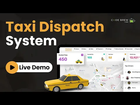 Download MP3 Taxi-Dispatcher-Software erstellen | Nr. 1 Taxi-Dispatch-System | Taxi-App wie Uber Admin Panel