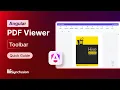 Angular PDF Viewer Toolbar Feature Walkthrough