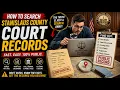 How to search Stanislaus County court records