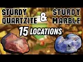 15 Sturdy Marble Sturdy Quartzite Locations You Need To Know About Grounded 2