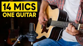 14 mics 1 guitar cheap vs expensive what do you think