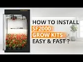 How to install Spider Farmer SF2000 grow kits easy fast
