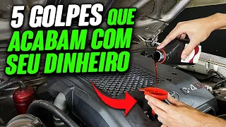 5 GOLPES QUE MAUS MECÂNICOS APLICAM PARA VOCÊ GASTAR MAIS NA OFICINA