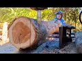 Download Lagu ISTIMEWA !! Menggergaji Kayu Jati kebun  - mesin Bandsaw rakitan