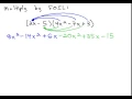 Multiply Binomial by Trinomial FOIL