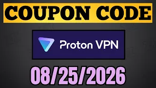 Proton VPN Coupon Code August 2026 - Proton VPN Discount Code Promo Code